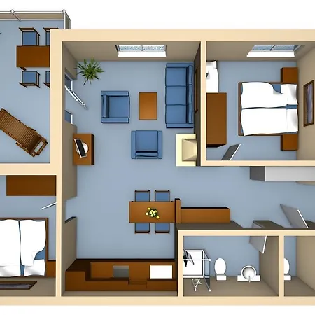 Strandhaus Aurell 公寓